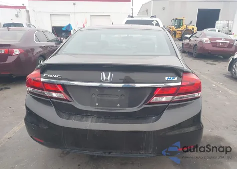 2013 Honda Civic Hf z USA, uszkodzony, nr VIN 2HGFB2F60DH559126